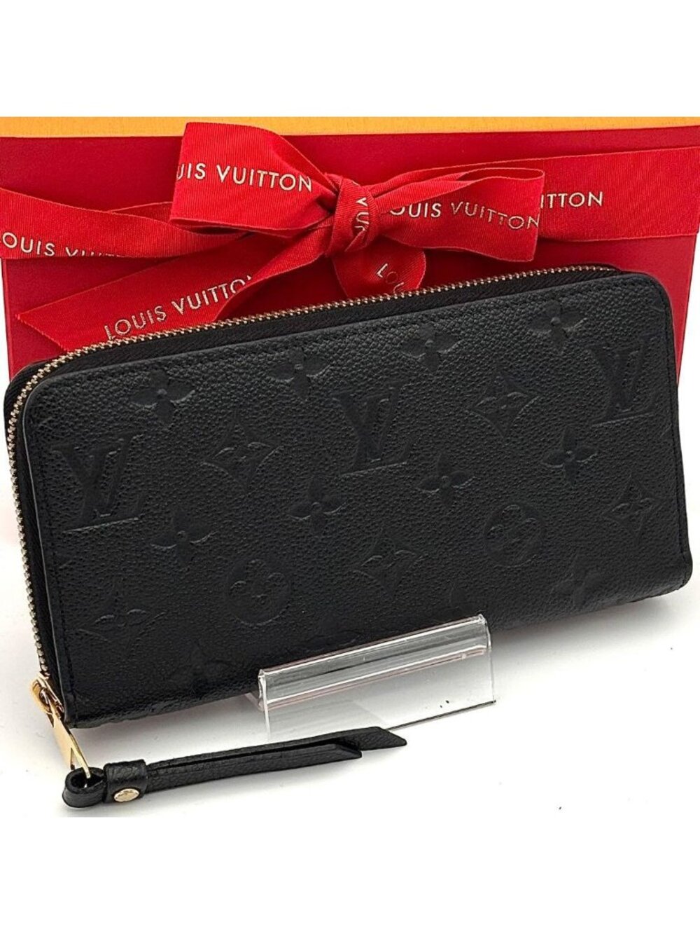Louis Vuitton Wallet Monogram Zippy Black